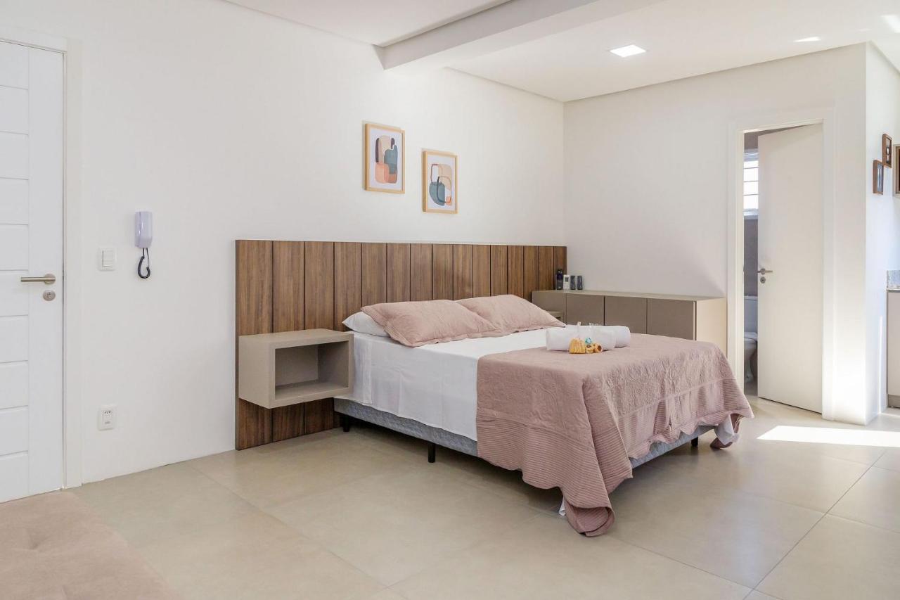 Appartamento Locar-In Gramado Flat Centro A 600 M Da Rua Coberta Esterno foto