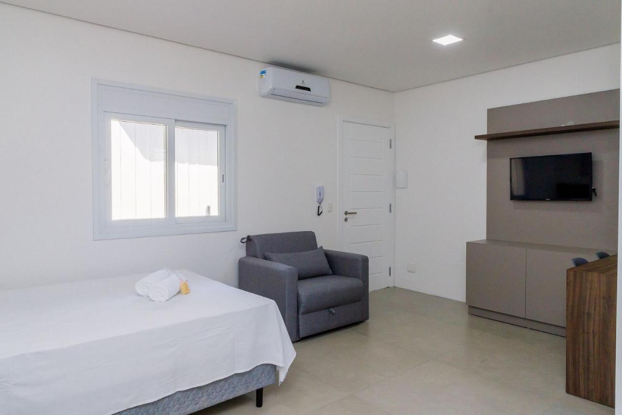 Appartamento Locar-In Gramado Flat Centro A 600 M Da Rua Coberta Esterno foto